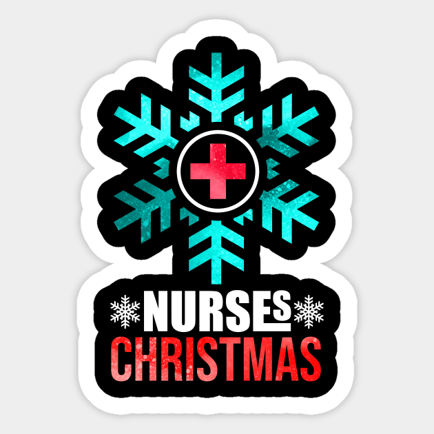 Nurses Christmas Lovable Eve Sticker by DODG99